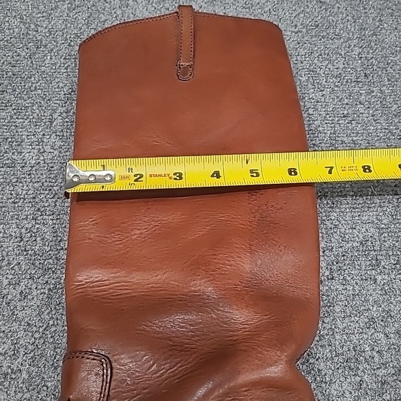 Frye 'Lindsay Plate' 76796‎ Women's Riding Boot- Brown- Size 7.5B - Picture 13 of 16